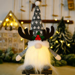 Gnomo di Natale Luminoso con Fascino Festivo