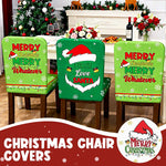 Housses de chaise de Noël pour un repas festif