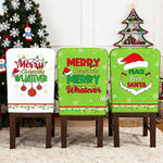 Housses de chaise de Noël pour un repas festif