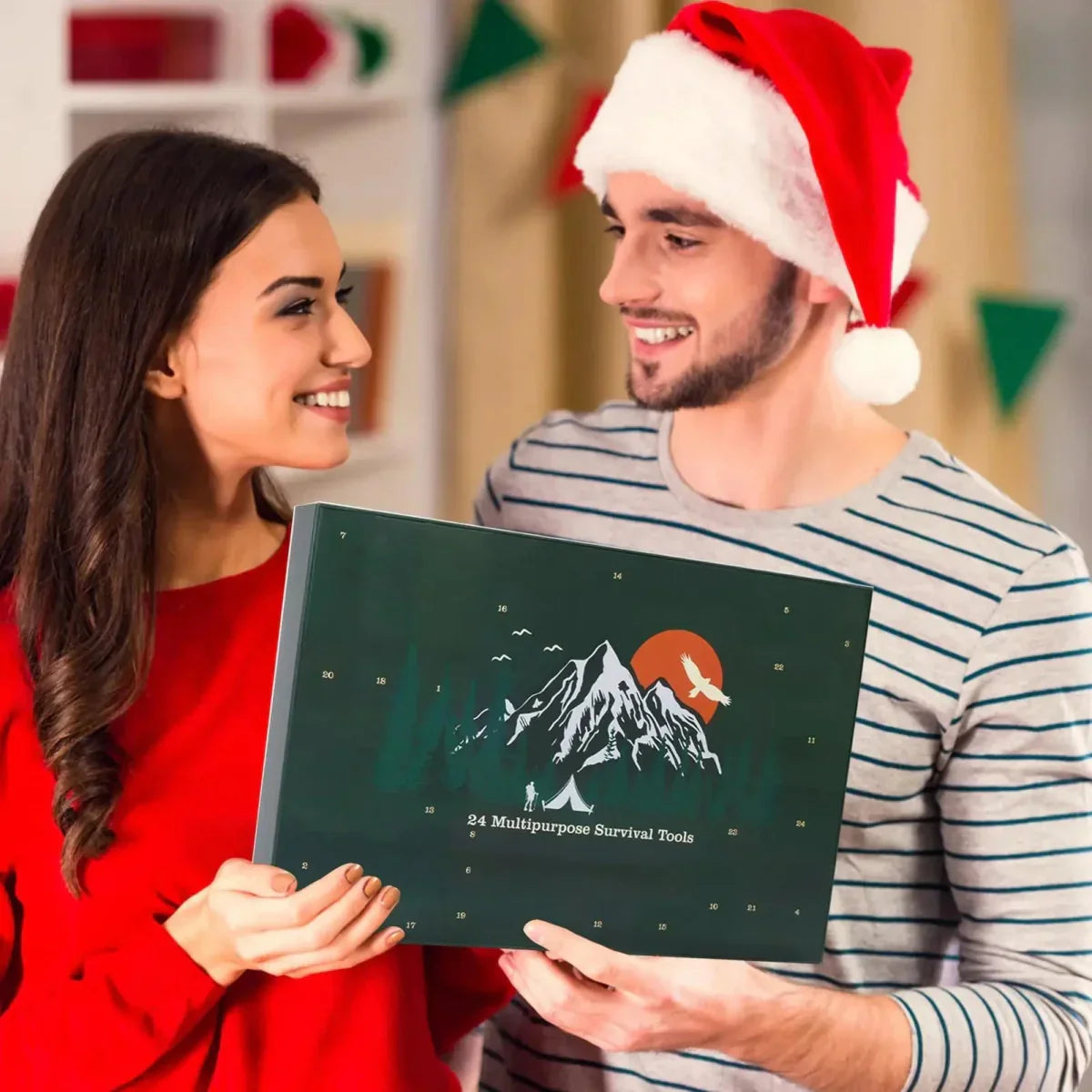 Adventní kalendář pro přežití s 24 outdoorovými nástroji