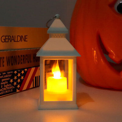 Guirlande lumineuse lanterne à flamme pour une ambiance hantée
